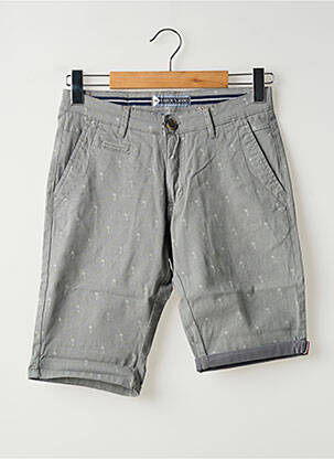 Bermuda poches taille normale gris MAISON BLAGGIO homme