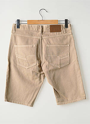 Bermuda poches taille normale beige RITCHIE homme
