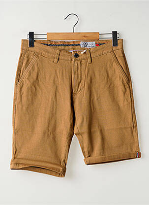 Bermuda poches taille normale marron MAISON BLAGGIO homme