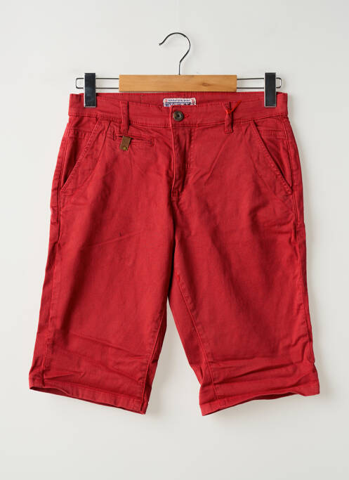 Bermuda poches taille normale rouge RITCHIE homme