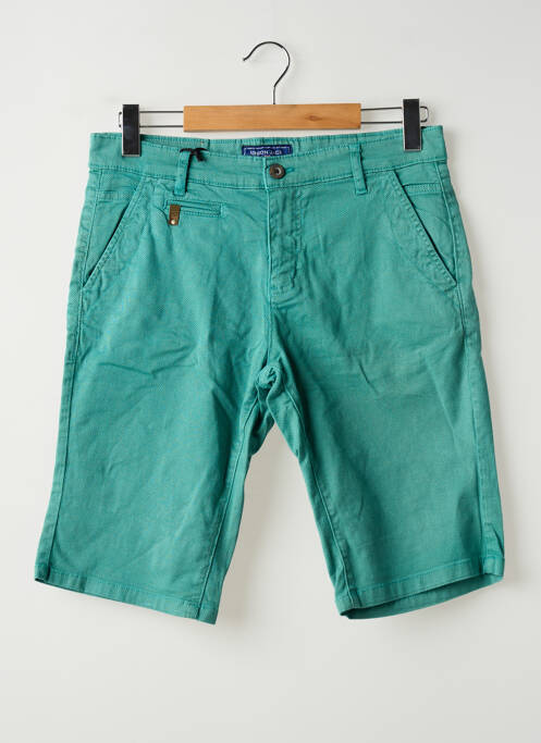 Bermuda poches taille normale vert UNION JACK homme