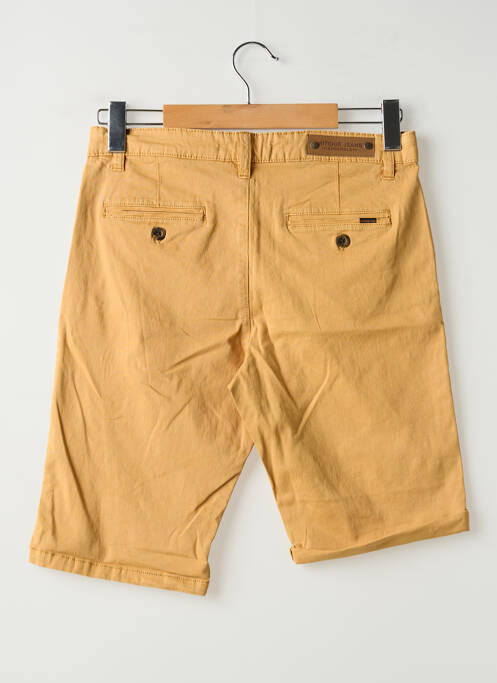 Bermuda stretch taille normale marron RITCHIE homme