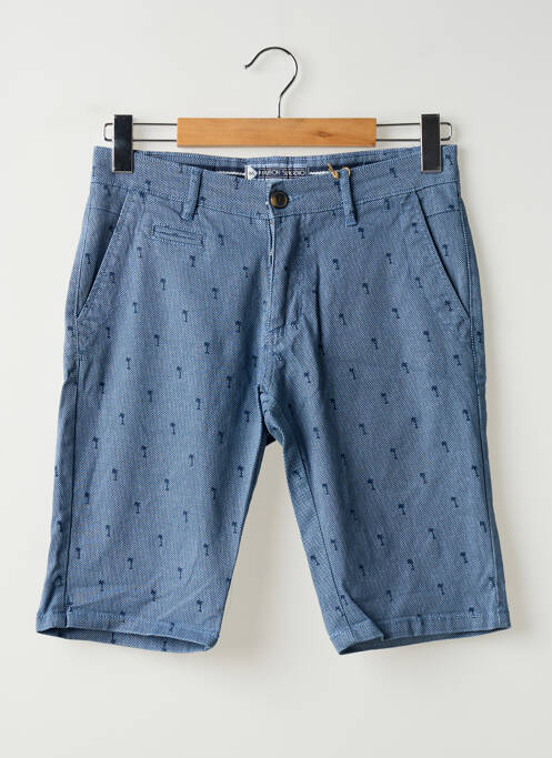 Bermuda poches taille normale bleu MAISON BLAGGIO homme