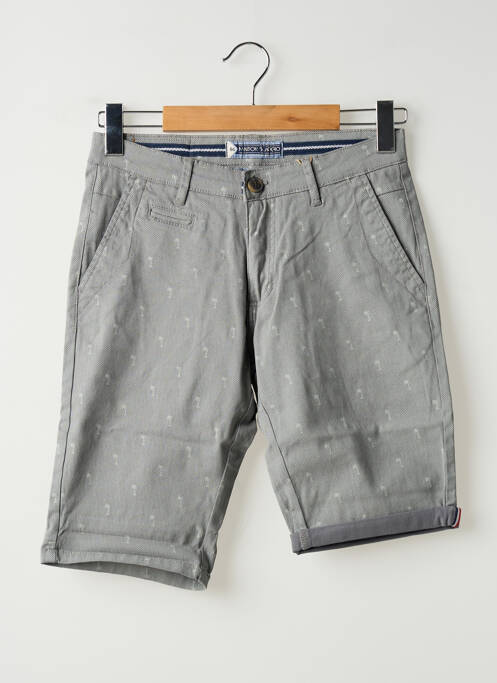 Bermuda poches taille normale gris MAISON BLAGGIO homme