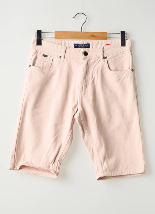 Bermuda poches taille normale rose RITCHIE homme