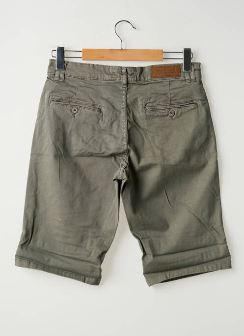 Bermuda stretch taille normale gris UNION JACK homme