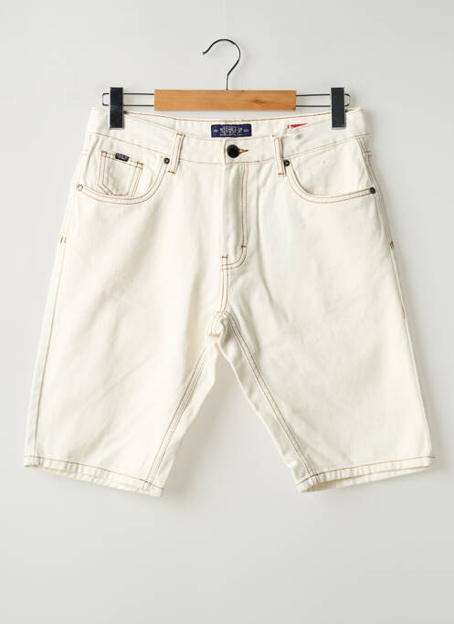 Bermuda blanc RITCHIE homme