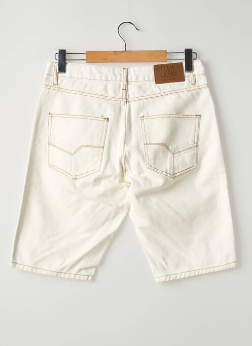 Bermuda blanc RITCHIE homme