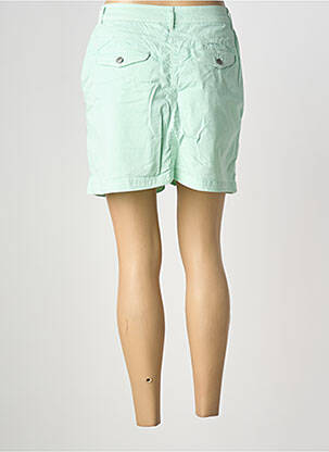 Jupe short fermeture zippée sous rabat boutonné vert clair DONA LISA femme
