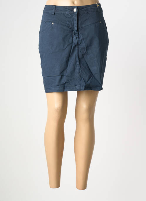 Jupe short bleu DONA LISA femme