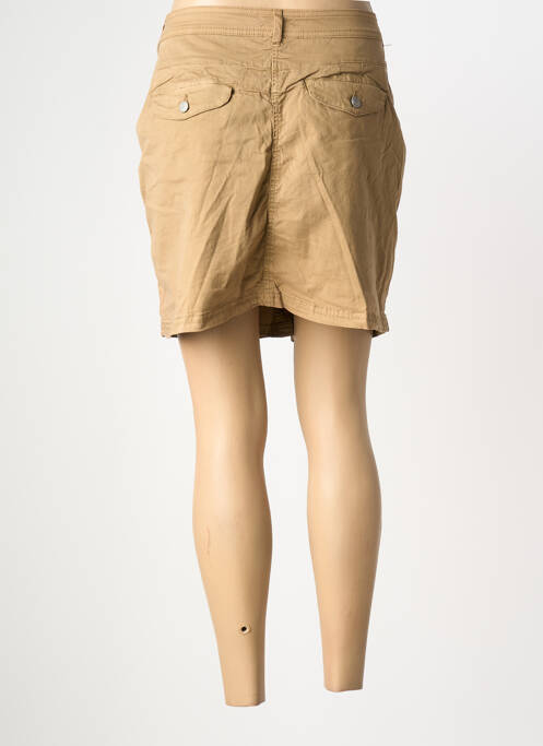 Jupe short beige DONA LISA femme