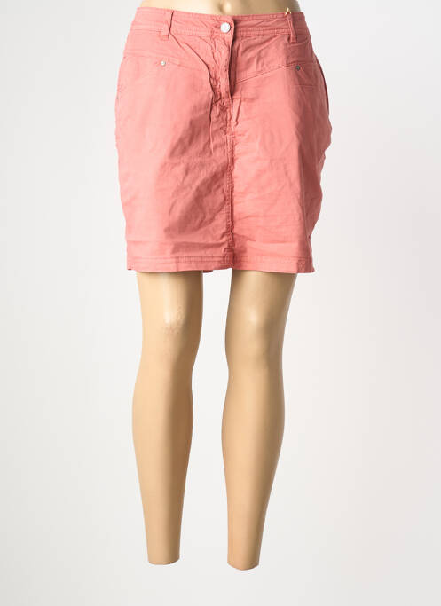 Jupe short orange DONA LISA femme