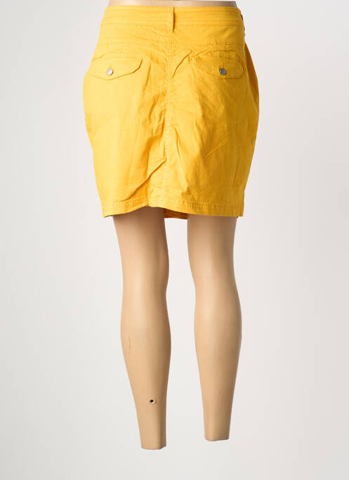 Jupe short jaune DONA LISA femme
