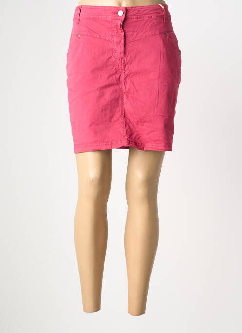 Jupe short rose DONA LISA femme