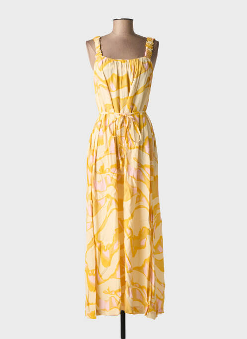 Robe longue jaune FRANSA femme