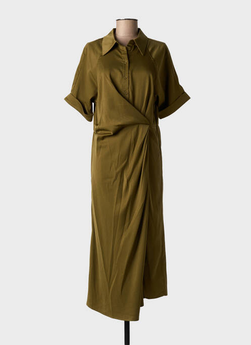 Robe longue vert FRANSA femme