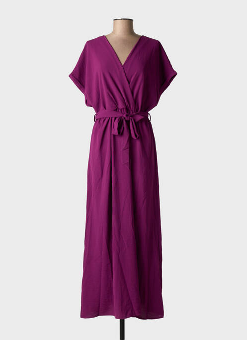 Robe longue violet GRACE & MILA femme