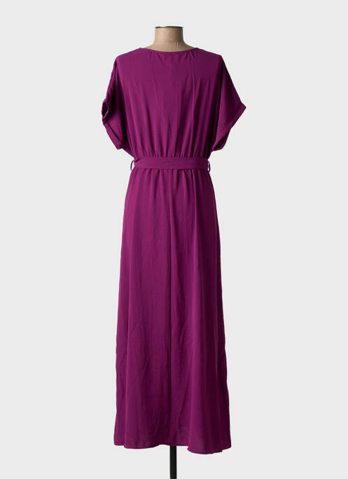 Robe longue violet GRACE & MILA femme