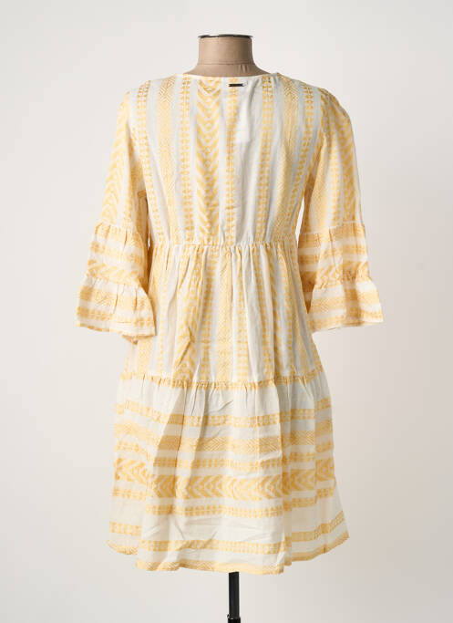 Robe mi-longue jaune GOA GOA femme