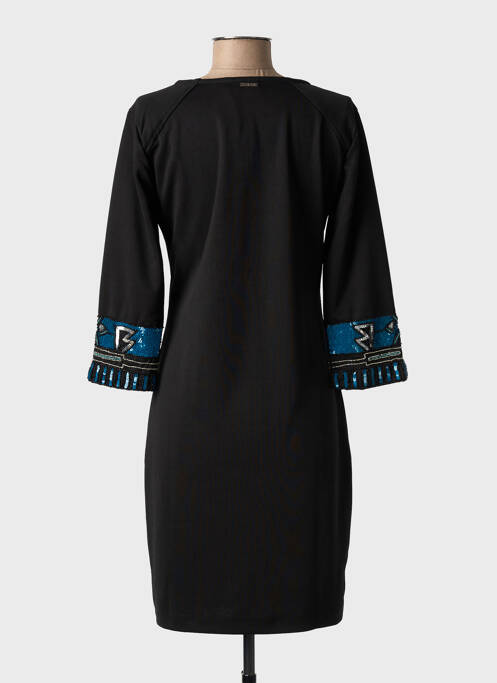 Robe mi-longue noir GOA GOA femme