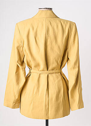 Blazer coupe cintrée jaune GRACE & MILA femme
