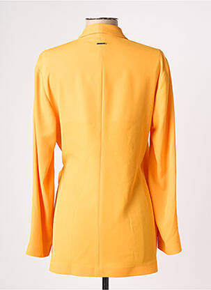 Blazer col châle orange GOA GOA femme