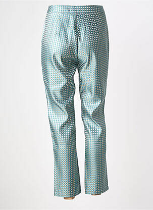Pantalon 7/8 taille haute taille haute bleu GOA GOA femme