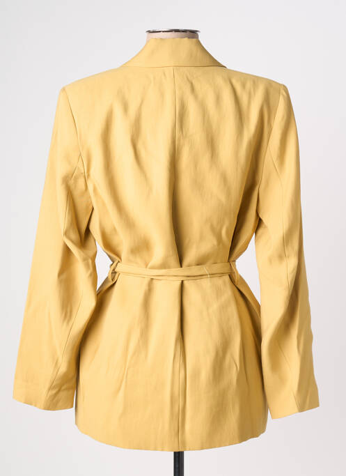 Blazer coupe cintrée jaune GRACE & MILA femme