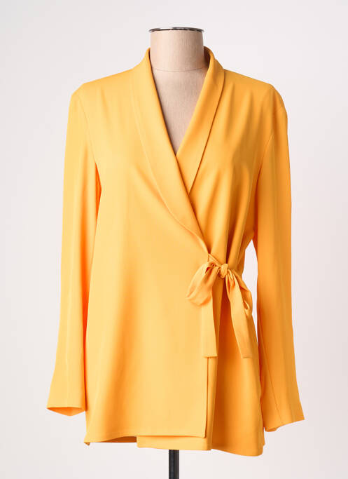 Blazer col châle orange GOA GOA femme