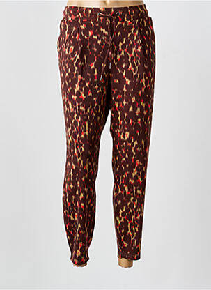 Jogging slim taille normale marron B.YOUNG femme