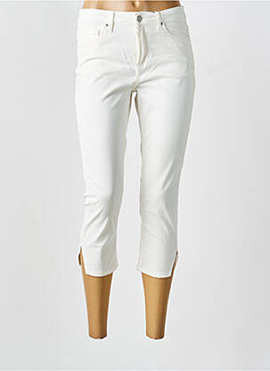 Pantacourt taille normale taille normale blanc B.YOUNG femme