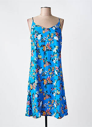 Robe mi-longue bleu B.YOUNG femme