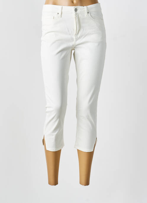 Pantacourt taille normale taille normale blanc B.YOUNG femme