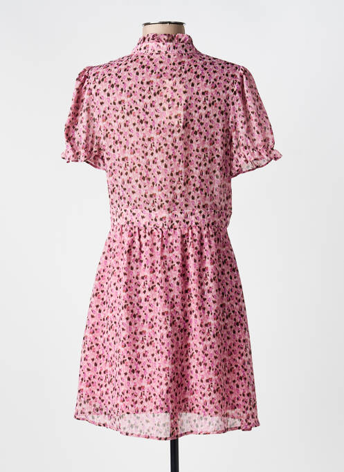 Robe mi-longue rose LOVIE & CO femme