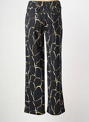 Pantalon droit taille élastique noir B.YOUNG femme