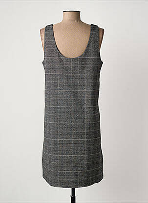 Robe courte sans manche sans manche gris C'EST BEAU LA VIE femme