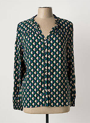 Chemisier vert C'EST BEAU LA VIE femme