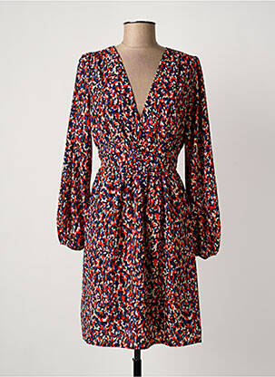 Robe courte bleu MAELLE femme