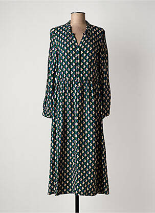 Robe longue vert C'EST BEAU LA VIE femme