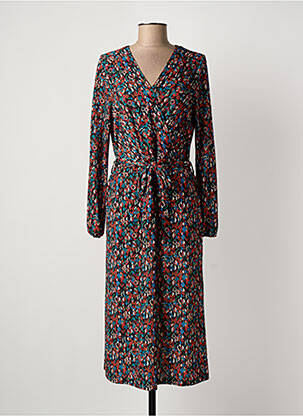 Robe mi-longue noir DIANE LAURY femme