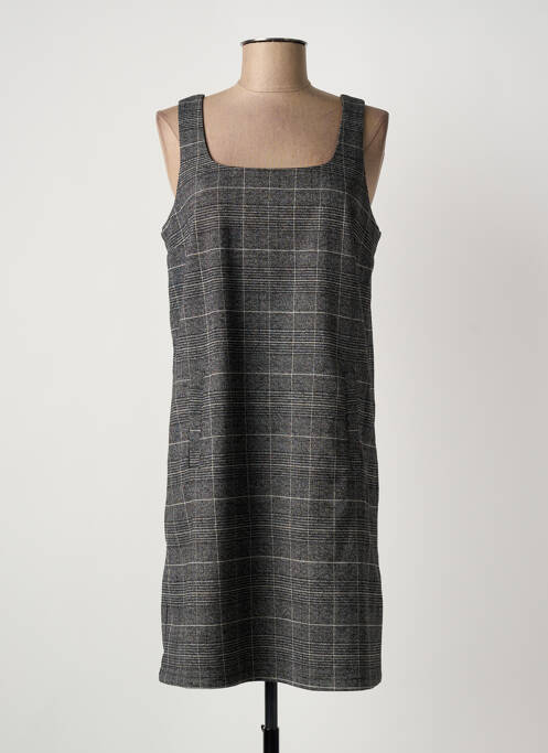 Robe courte sans manche sans manche gris C'EST BEAU LA VIE femme