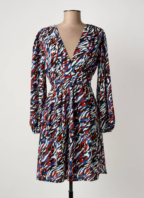 Robe courte bleu MAELLE femme