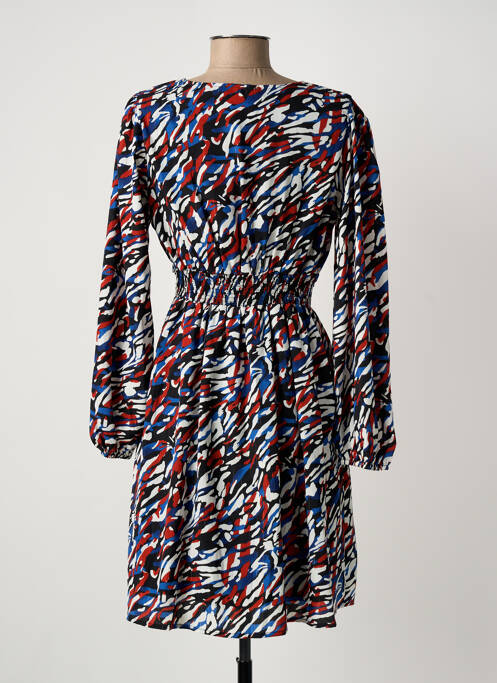 Robe courte bleu MAELLE femme