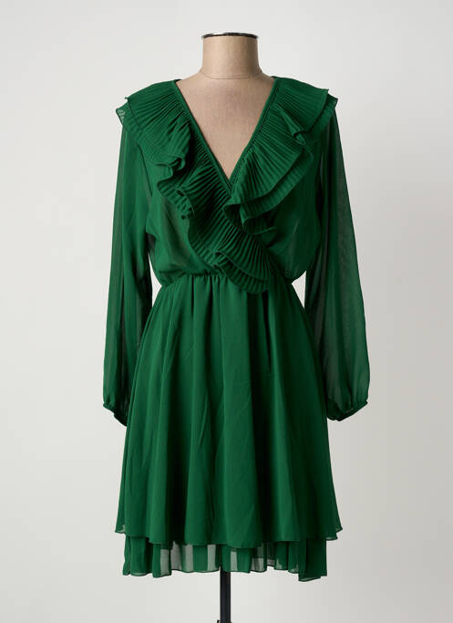 Robe courte vert DONA LISA femme