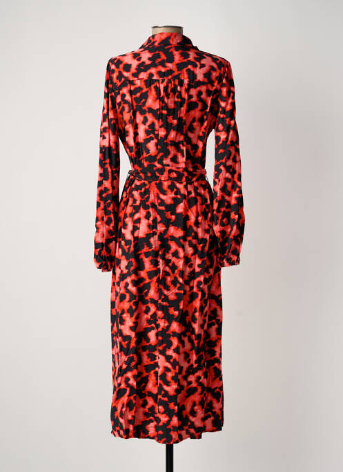 Robe longue orange B.YOUNG femme