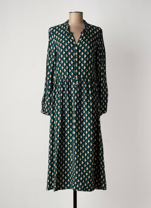 Robe longue vert C'EST BEAU LA VIE femme