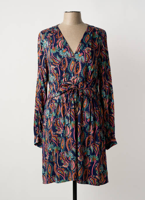 Robe mi-longue bleu LOLA ESPELETA femme