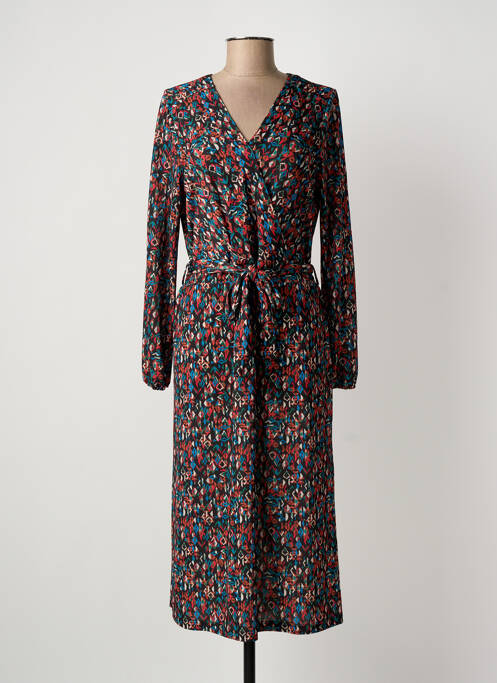 Robe mi-longue noir DIANE LAURY femme