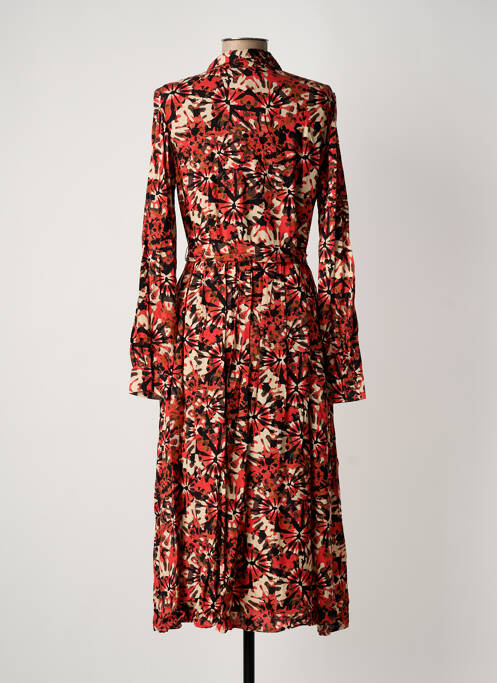 Robe mi-longue orange LOLA ESPELETA femme