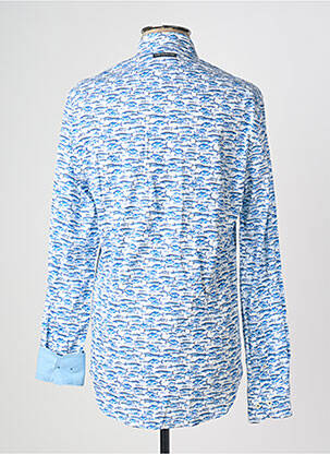 Chemise manches longues coupe cintrée bleu A FISH NAMED FRED homme